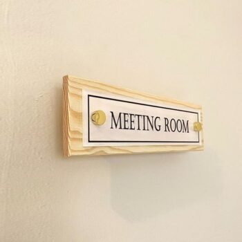 Meeting Room Sign