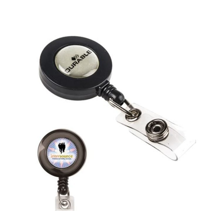 Reel Badge with Epoxy