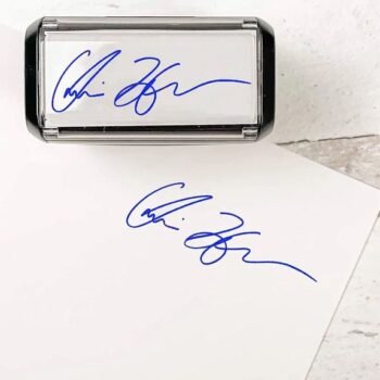 Signature Stamp Sample