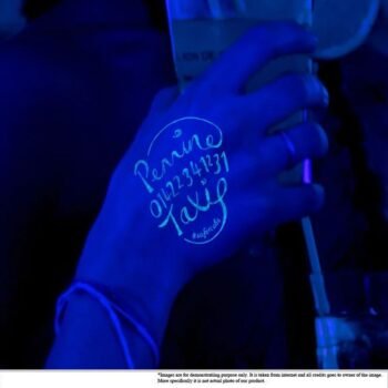 Invisible UV Ink Stamp