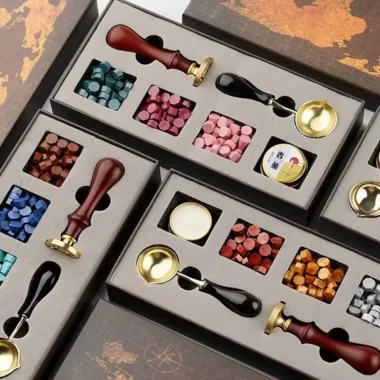 Decorative wax seal kit
