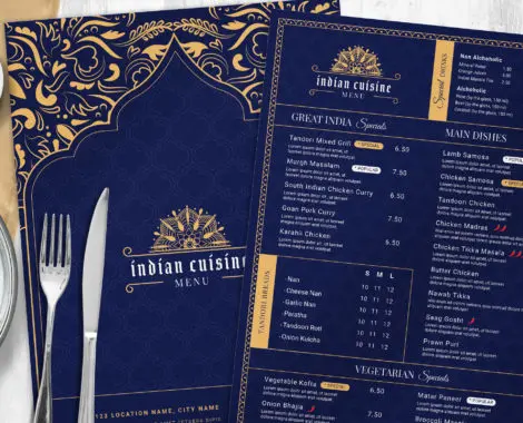 Menu-cards