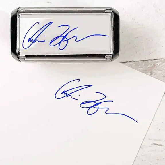 Personalized Signature Stamps