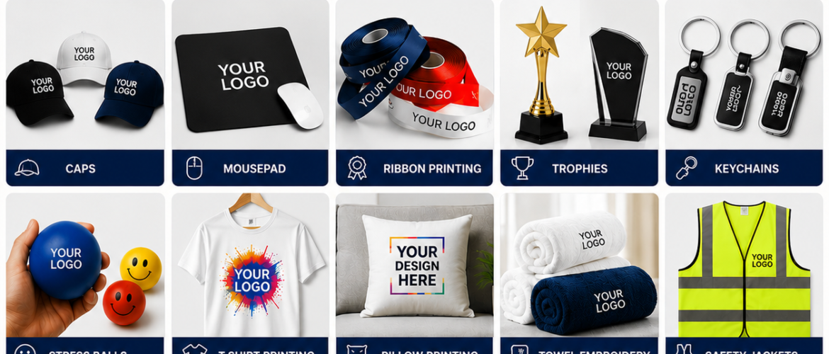 Gift and promotional printing - Pixel Stamps Dubai