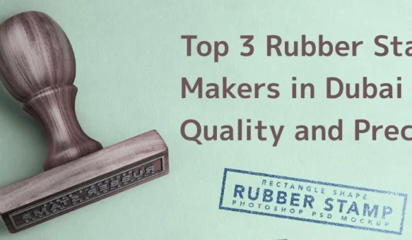 Custom rubber stamp - Pixel Stamps Dubai