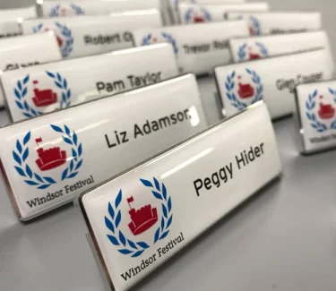 epoxy name badge
