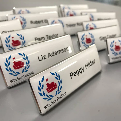 epoxy name badge